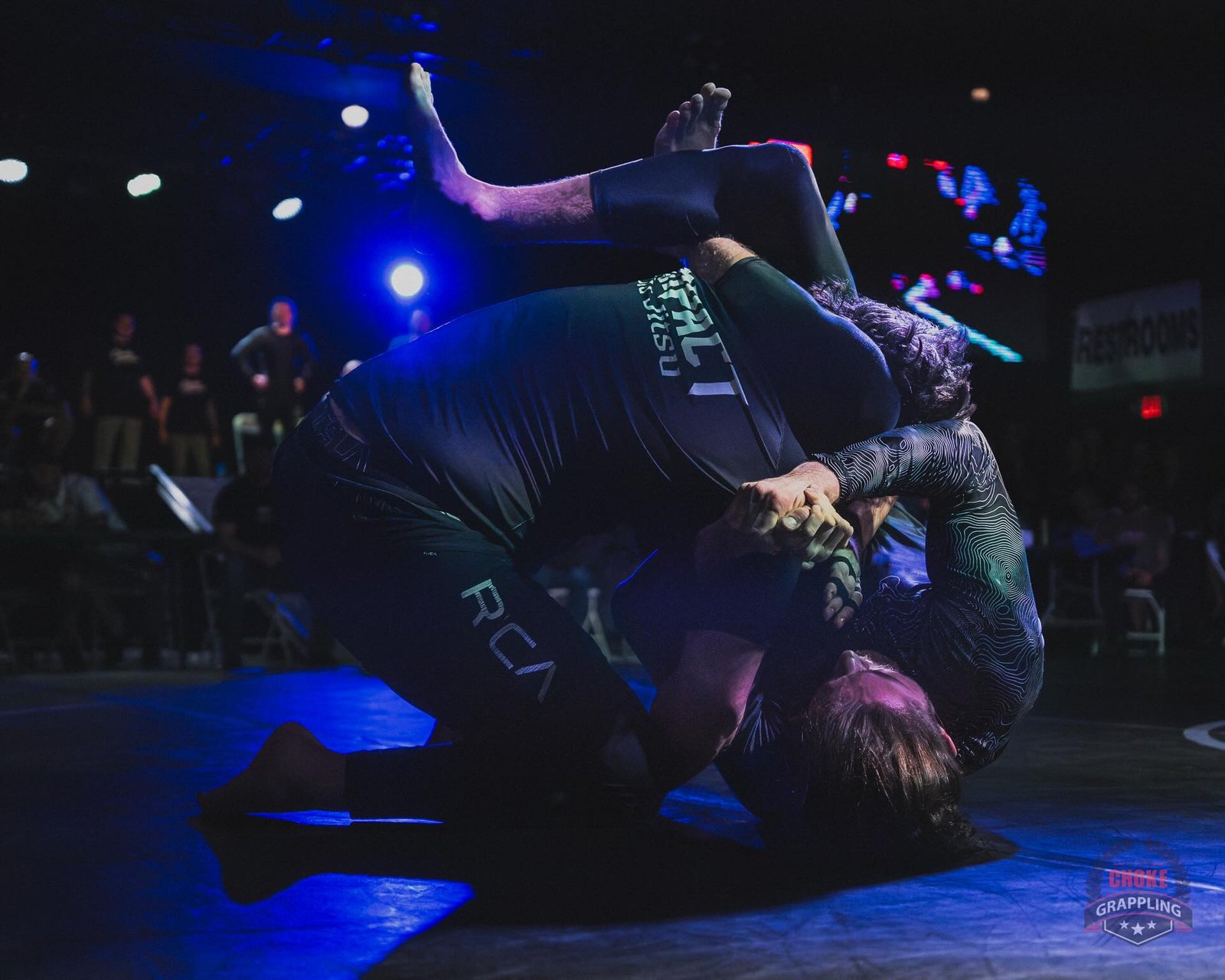 Choke Grappling V action shot